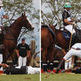El pr�ncipe Enrique socorre a un compa�ero en un partido de polo