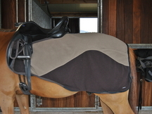 Manta riñonera polar-impermeable para pony