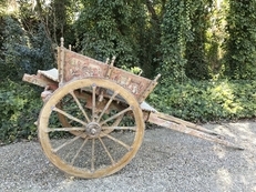 Carreta Napolitana Antigua policromada 
