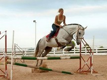 Yegua CDE salto y doma