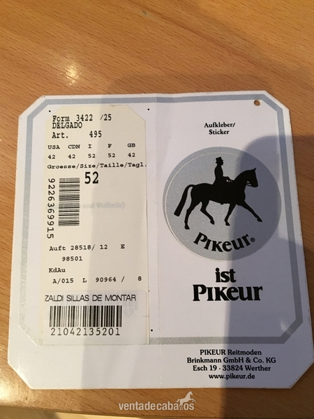  CHAQUETA DE CONCURSO HÍPICA 