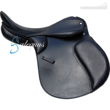 SILLA INGLESA GALEQUUS AP1.- NEGRO 18 in 