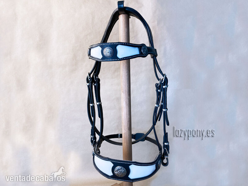  Medieval fancy horse browband Lazypony