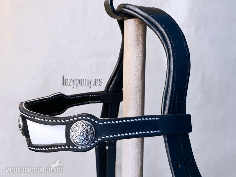 Medieval fancy horse browband Lazypony - Artículos de hípica in 