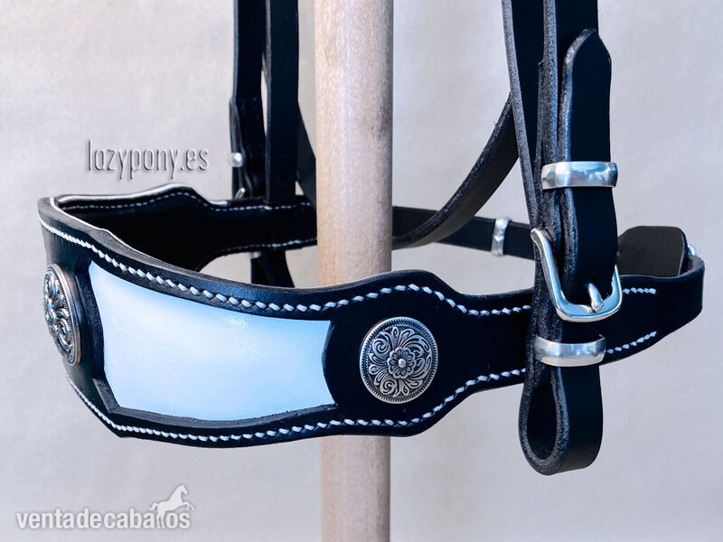 Medieval fancy horse browband Lazypony - Artículos de hípica