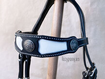 Medieval fancy horse browband Lazypony