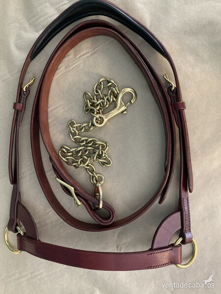 Cabezadas de presentación Lazypony\ Plain show halter for horses