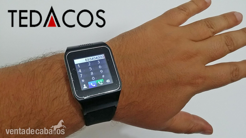Reloj Móvil Teléfono de Pulsera GSM Libre Operador Bluetooth MicroSIM in 
