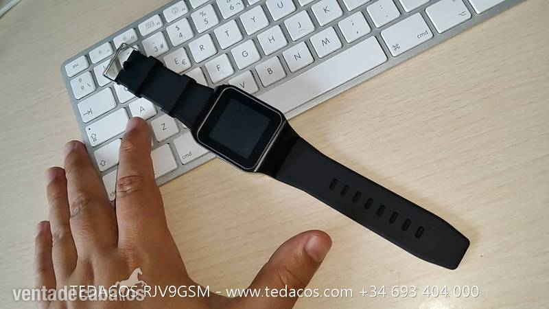 Artículos de hípica - Reloj Móvil Teléfono de Pulsera GSM Libre Operador Bluetooth MicroSIM in 