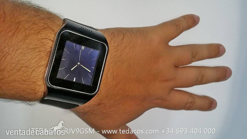 Artículos de hípica - Reloj Móvil Teléfono de Pulsera GSM Libre Operador Bluetooth MicroSIM