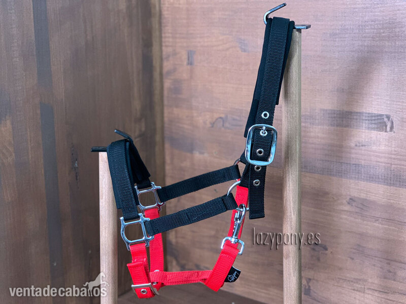 Artículos de hípica - Padded nylon horse halter Lazypony