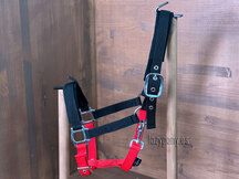 Padded nylon horse halter Lazypony