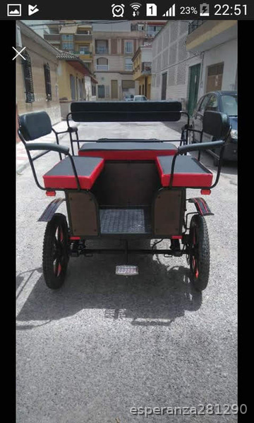 Carro para pony o mendez 