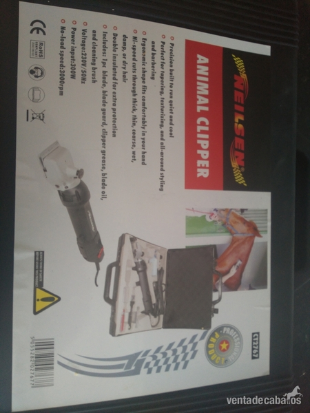 esquiladora de caballo 300w/ 300rpm. 230v-50hz. Usada 2 veces in 