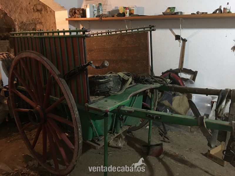 Carro de mulas antiguo