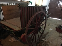 Carro de mulas antiguo