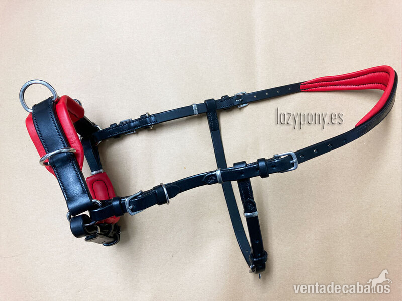  Cabezada serreta Lazypony\ Handmade leather cavesson Lazypony