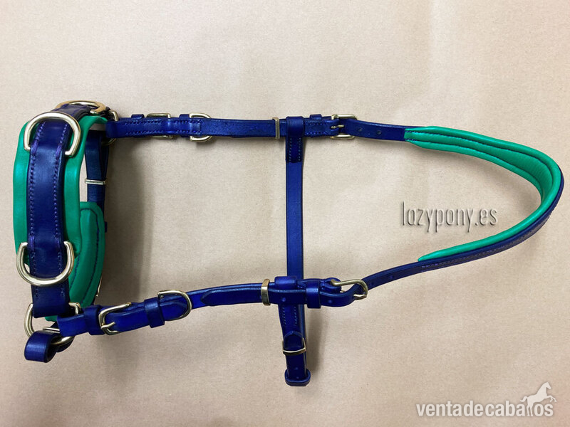 Cabezada serreta Lazypony\ Handmade leather cavesson Lazypony 