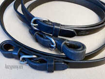 Anatomical french bridle Lazypony with reins, cabezada anatomica, cabezada cuero