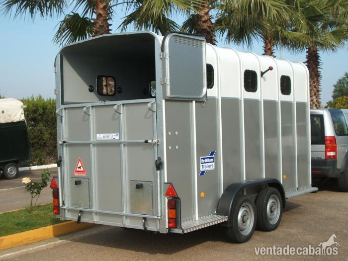 remolque de caballo de aluminio - Remolques de caballos