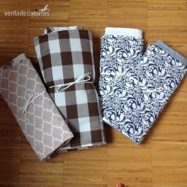 Paños nuevos 100% algodón, reversibles y Handmade - Equipación y Ropa de Jinete in 