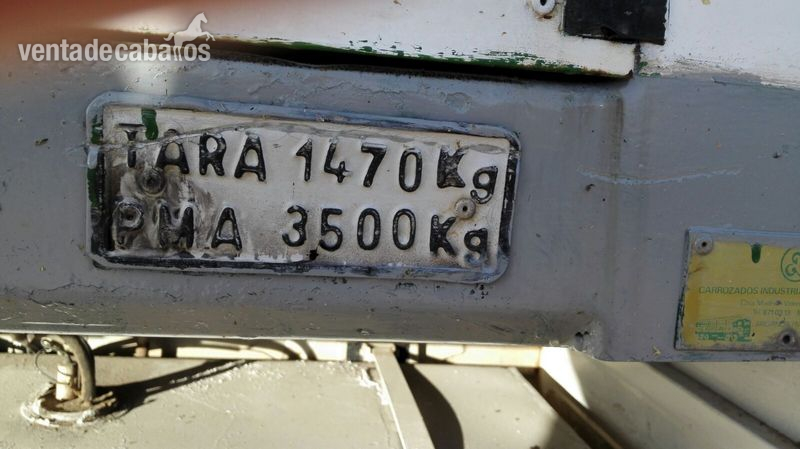  Camion 3500kg para 2 Caballos 