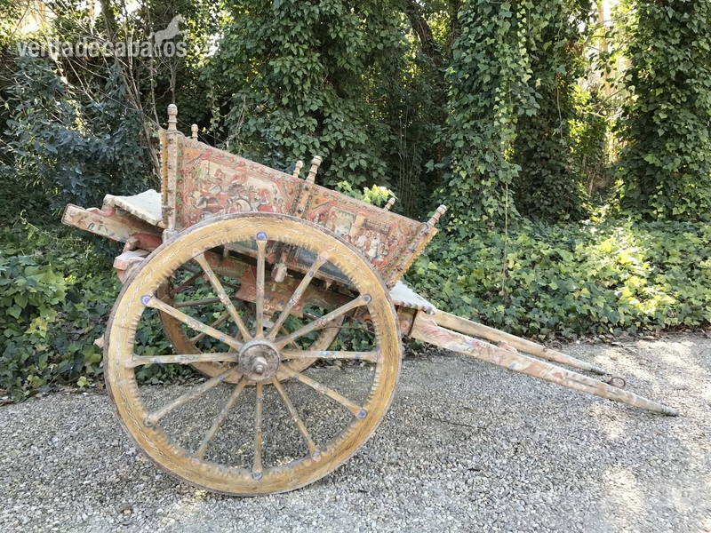 Carreta Napolitana Antigua policromada  in 