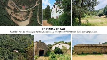 Finca de 25 has en el Parc del Montnegre, 4 km de Pineda de Mar