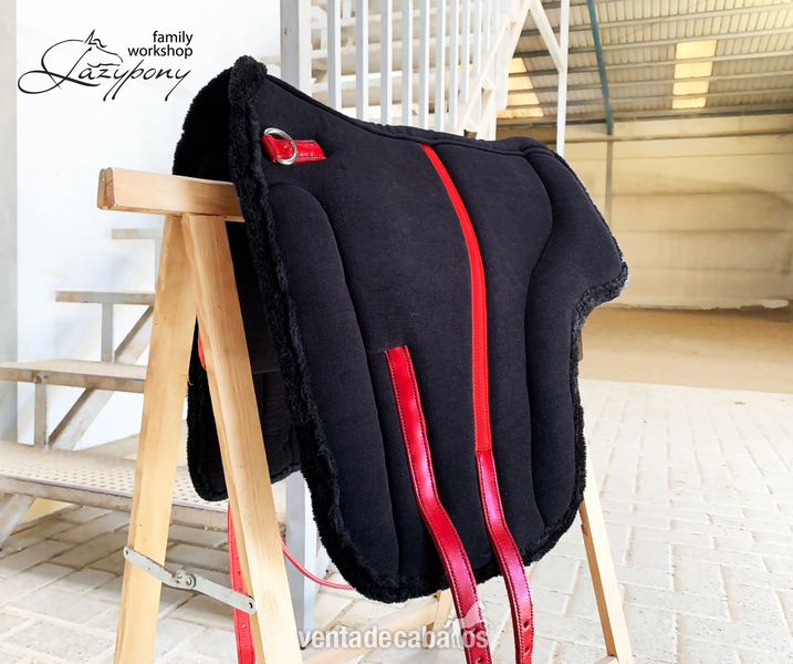 Silla Sudadero Bareback Hacking Lazypony\ Bareback Pad Hacking LP in 
