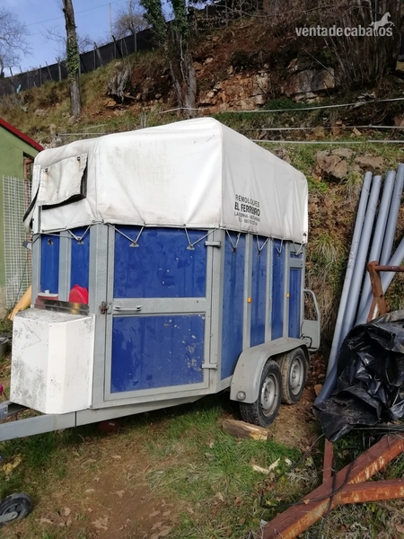 Se vende remolque para 2 caballos de matrícula roja in 