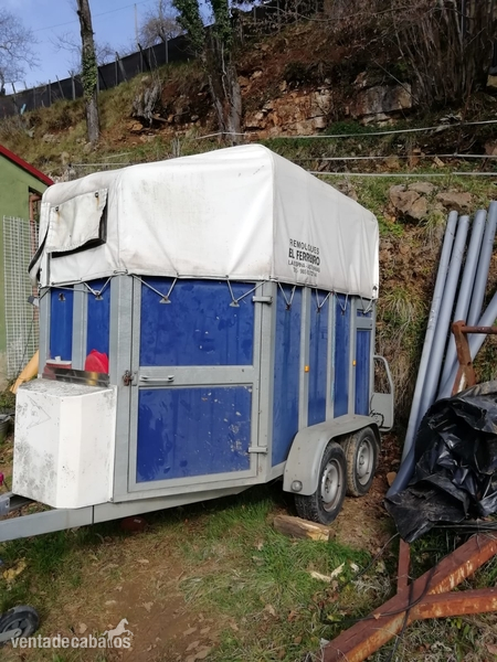 Se vende remolque para 2 caballos de matrícula roja in 