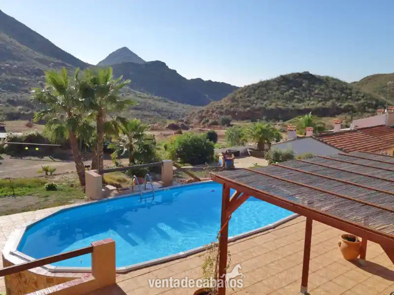 Murcia, Aguilas - Finca con casa de invitados y cuadra en venta - Finca ecuestre in Los Arejos