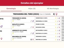 En venta potra "Valdeolivas"