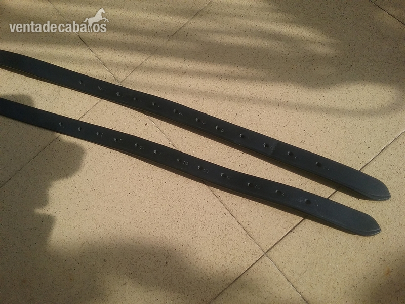  Aciones de cuero 160cm negro como nuevo