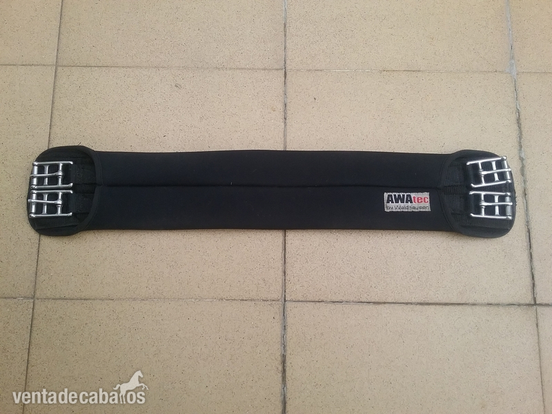 Cincha de doma - 62cm - neopreno - negro  in 