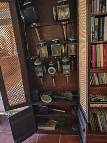 Collection of Original English Carriage Lamps