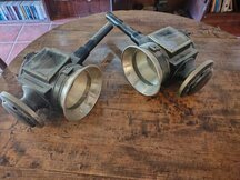 Collection of Original English Carriage Lamps