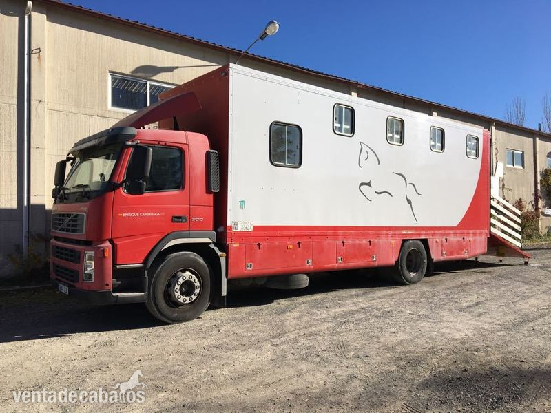 Camion volvo 8 caballos con vivienda  in 