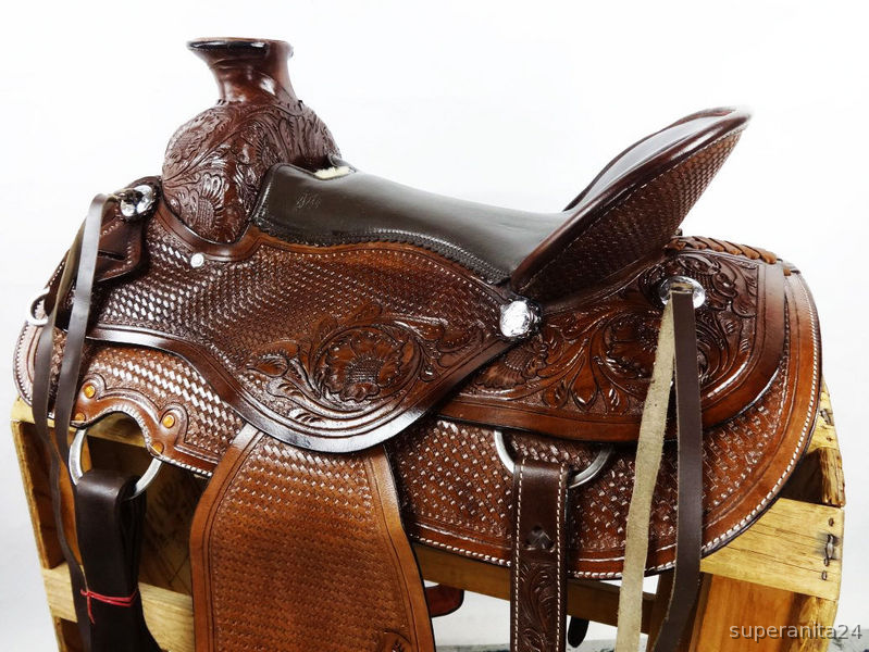 ¡¡AUTENTICA SILLA WESTERN!! - Sillas de montar
