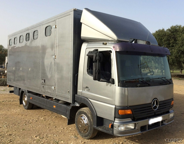  CAMION 6 CABALLOS + GUADARNÉS MERCEDES BENZ ATEGO 815. MMA 8.600 kg