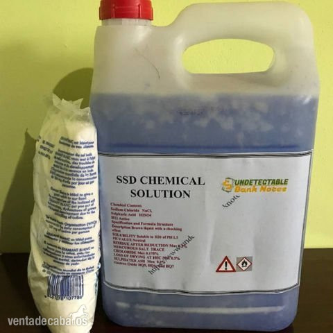 Compre solución química SSD y polvo activador para limpieza de billetes Whatsapp: 33753863475 WhatsApp: 5511986815030  Correo electrónico: 
