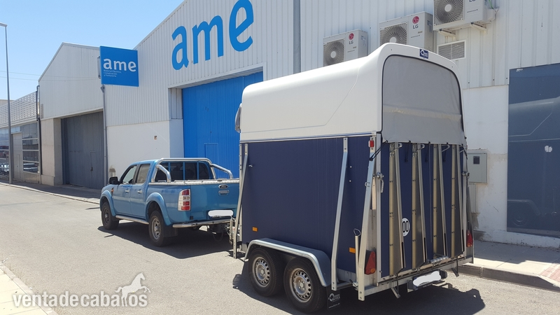 VENDO REMOLQUE PARA 2 CABALLOS - Remolques de caballos