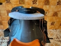 Silla de montar vaquera, cincha y cabezal