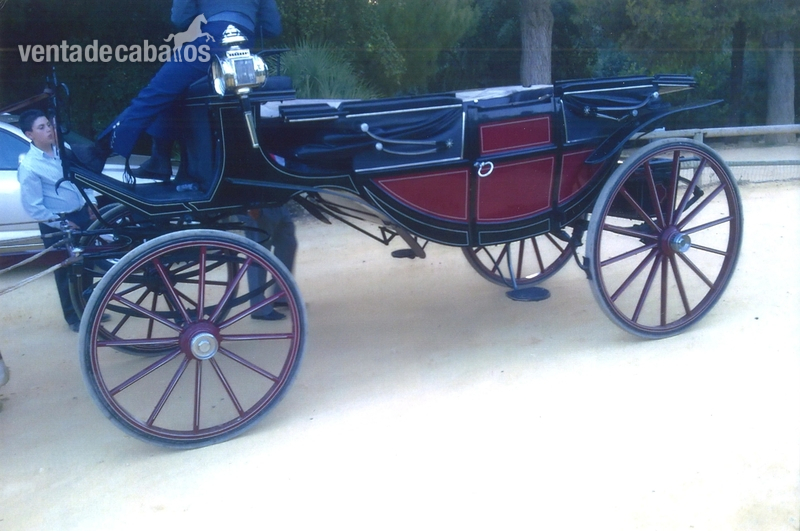 coche de caballo landau redondo