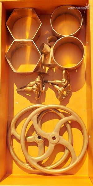  Accesorios de bronce para carruajes 
