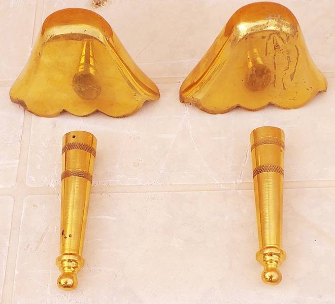 Accesorios de bronce para carruajes  