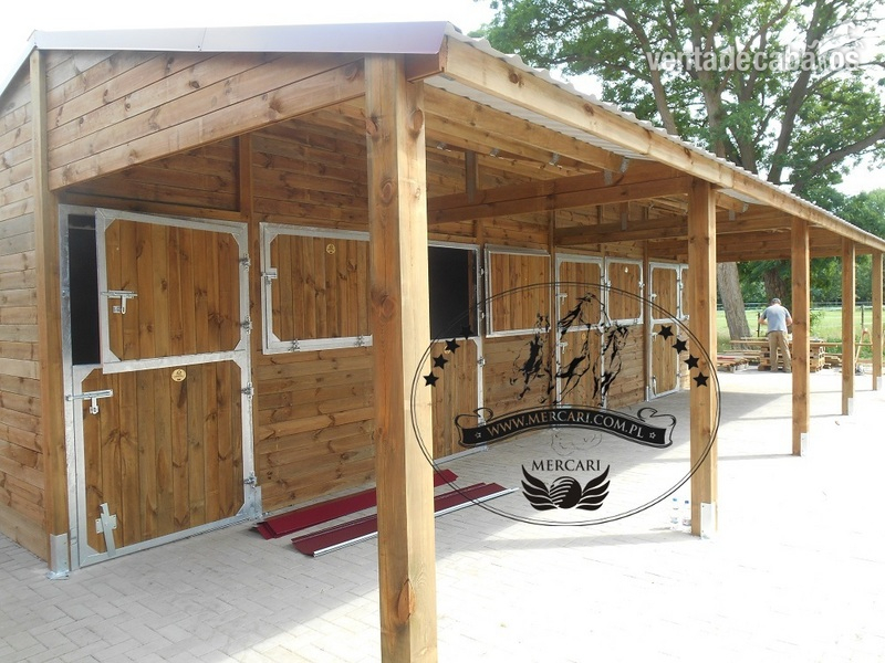 Artículos de hípica - Boxes para caballos, Boxes exteriores, Boxes interiores, Establo