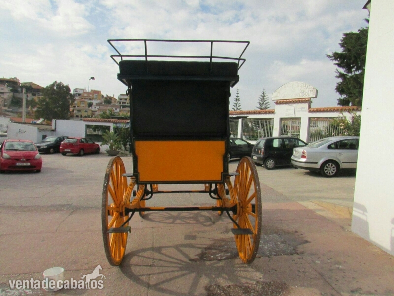 carruaje antiguo grand brie amarillo - Carruajes y Enganches in 