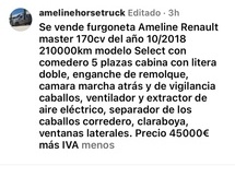 Furgoneta Ameline select