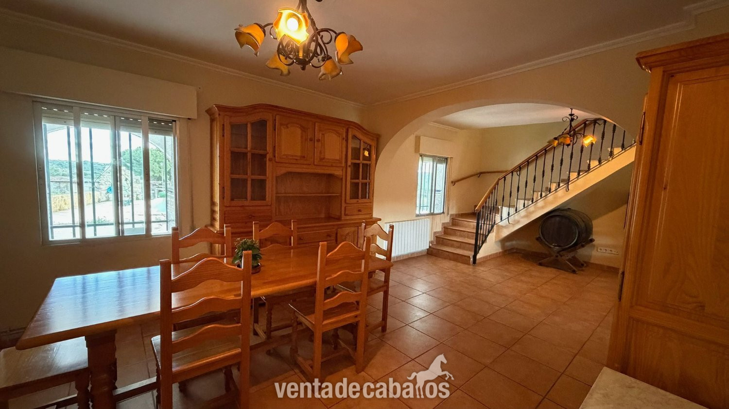 Hípicas y establos en venta - Finca rustica consolidado con vivienda y cuadras